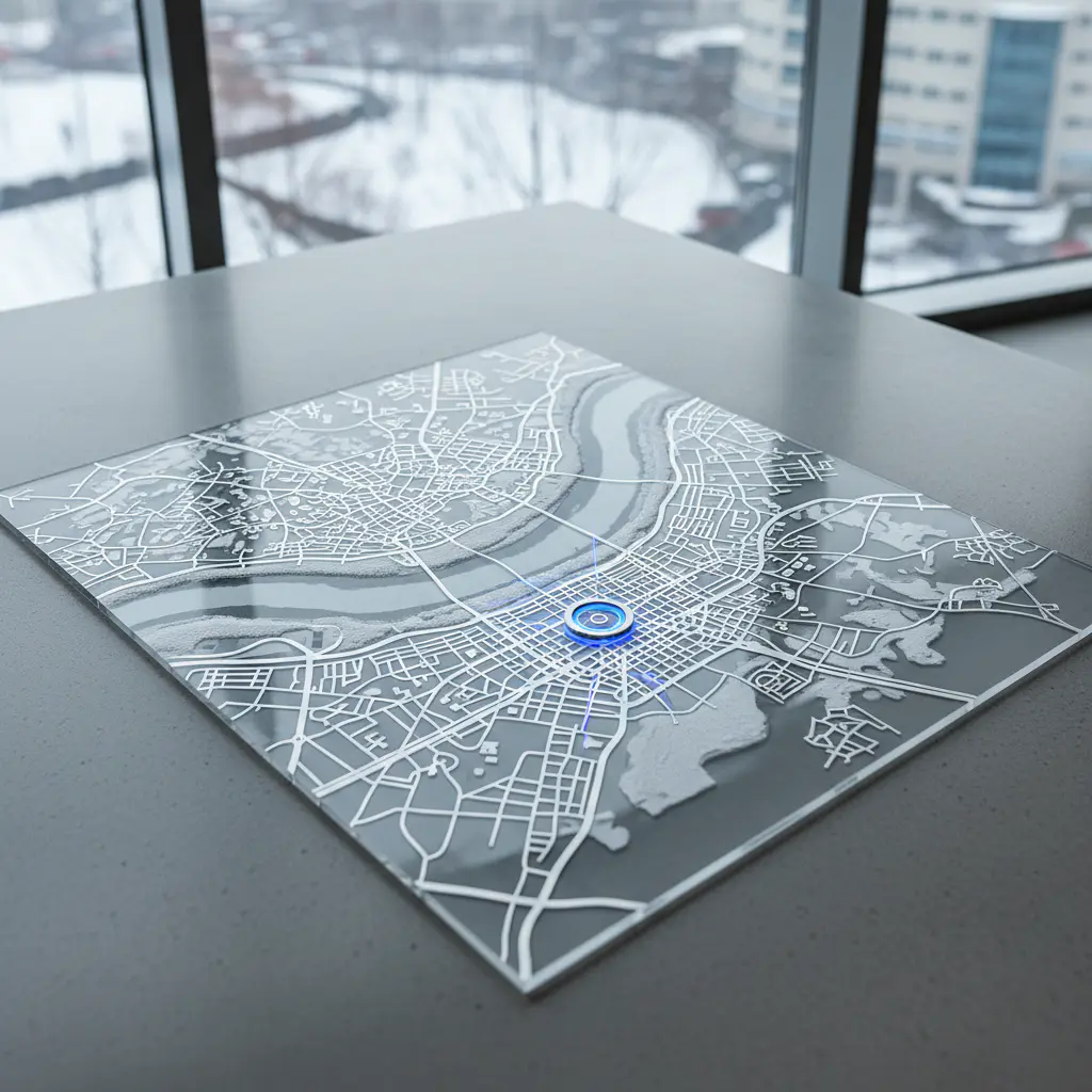 Map indicating our office in Seoul